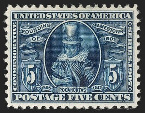 Sale 1232, Lot 1247, 1904 Louisiana Purchase, 1907 Jamestown Issues (Scott 323-330)