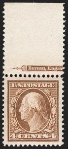 Sale 1232, Lot 1251, 1908-13 Washington-Franklin Issues (Scott 331-396)