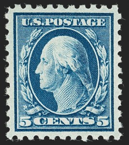 Sale 1232, Lot 1297, 1912-15 Washington-Franklin Issues (Scott 405-461)