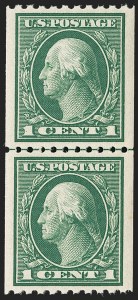 Sale Number 1232, Lot Number 1306, 1912-15 Washington-Franklin Issues (Scott 405-461)