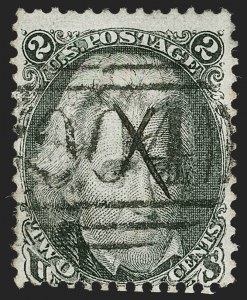 Sale 1232, Lot 1580, Specialized 2c Black Jack Collection: Stamps