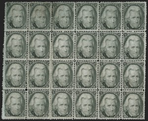 Sale 1232, Lot 1595, Specialized 2c Black Jack Collection: Stamps