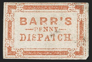 Sale 1232, Lot 1685, Local Posts and Independent Mails