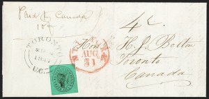 Sale 1232, Lot 1717, Boyd's Local Post Specialized Collection: Eagle and Globe Issues