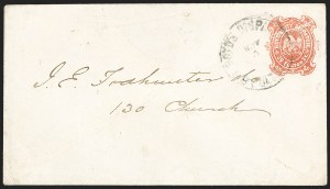 Sale 1232, Lot 1746, Boyd's Local Post Specialized Collection: Mercury Series, Postal Stationery, Balances