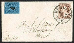 Sale 1232, Lot 1756, Local Posts and Independent Mails: Brainard thru Eagle City Post