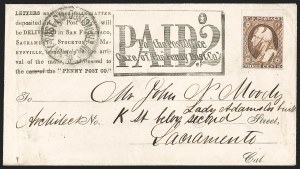 Sale 1232, Lot 1763, Local Posts and Independent Mails: Brainard thru Eagle City Post