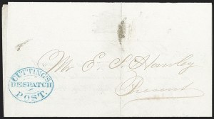 Sale 1232, Lot 1773, Local Posts and Independent Mails: Brainard thru Eagle City Post