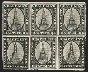 Sale 1232, Lot 1782, Local Posts and Independent Mails: Floyd's thru Moody's