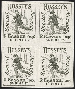 Sale 1232, Lot 1786, Local Posts and Independent Mails: Floyd's thru Moody's