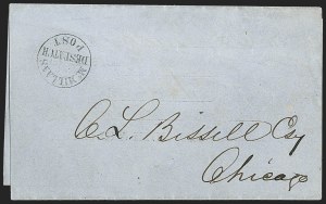 Sale 1232, Lot 1792, Local Posts and Independent Mails: Floyd's thru Moody's