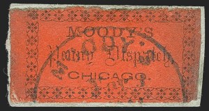 Sale 1232, Lot 1799, Local Posts and Independent Mails: Floyd's thru Moody's