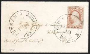 Sale 1232, Lot 1804, Local Posts and Independent Mails: Overton thru Westtown, Balances