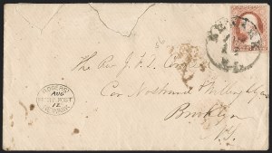 Sale 1232, Lot 1808, Local Posts and Independent Mails: Overton thru Westtown, Balances