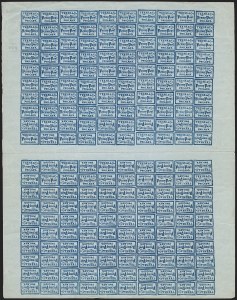 Sale 1232, Lot 1817, Local Posts and Independent Mails: Overton thru Westtown, Balances
