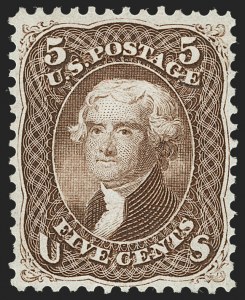 Sale 1234, Lot 104, 1861-66 Issue (Scott 56-78)