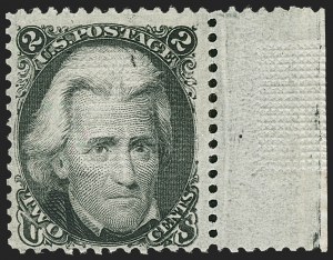 Sale 1234, Lot 115, 1867-68 Grilled Issue and 1875 Re-Issue of 1861-66 Issue (Scott 81-111)