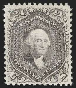 Sale 1234, Lot 130, 1867-68 Grilled Issue and 1875 Re-Issue of 1861-66 Issue (Scott 81-111)