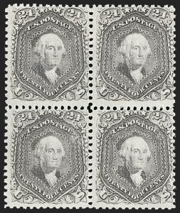 Sale 1234, Lot 131, 1867-68 Grilled Issue and 1875 Re-Issue of 1861-66 Issue (Scott 81-111)