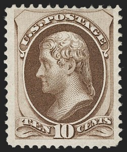 Sale 1234, Lot 164, 1870-73 Bank Note Issues (Scott 134-166)