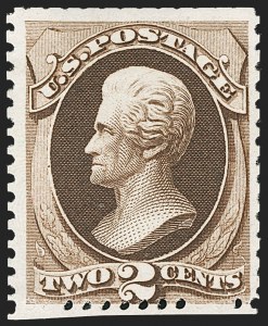 Sale 1234, Lot 178, 1875 Continental Bank Note Co. Hard Paper Special Printing (Scott 167-181)