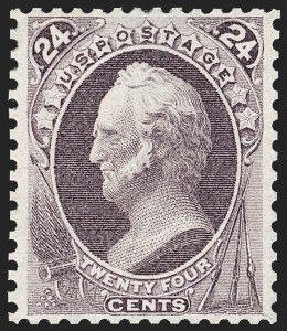 Sale 1234, Lot 185, 1875 Continental Bank Note Co. Hard Paper Special Printing (Scott 167-181)