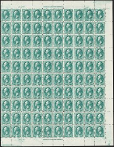 Sale 1234, Lot 214, 1881-88 American Bank Note Co. Issues (Scott 211B-218)