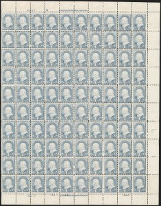 Sale 1234, Lot 219, 1881-88 American Bank Note Co. Issues (Scott 211B-218)