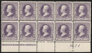 Sale 1234, Lot 229, 1890-93 Issue (Scott 219-229)
