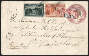 Sale 1234, Lot 238, 1893 Columbian Issue (Scott 230-245), 50c-$5.00 Columbian (240-245) Sale 1234, Lot 238, 1893 Columbian Issue (Scott 230-245)