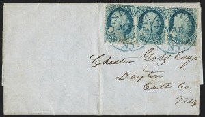Sale 1234, Lot 24, 1851-56 Issue (Scott 5-17)