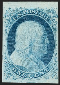 Sale 1234, Lot 25, 1851-56 Issue (Scott 5-17)