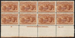 Sale 1234, Lot 260, 1893 Columbian Issue (Scott 230-245)