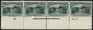 Sale 1234, Lot 262, 1893 Columbian Issue (Scott 230-245)