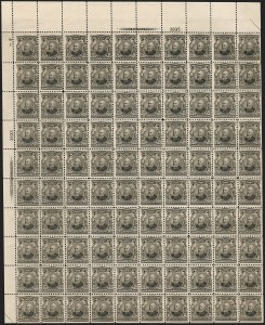 Sale 1234, Lot 287, 1902-08 Issues including Rare Coils (Scott 308-322)