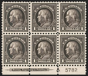 Sale 1234, Lot 337, 1912-23 Issues (Scott 445-491)