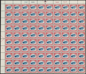 Sale 1234, Lot 367, Air Post and Special Delivery, 6c-24c 1918-23 Air Post (C1-C6) Sale 1234, Lot 367, Air Post and Special Delivery