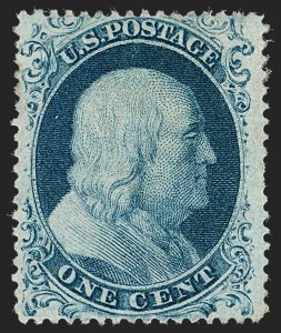 Sale 1234, Lot 42, 1857-60 Issue (Scott 18-39)