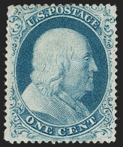 Sale 1234, Lot 43, 1857-60 Issue (Scott 18-39)
