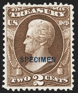 Sale 1234, Lot 451, Official Special Printings (State, Treasury, War)