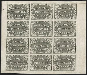 Sale 1234, Lot 6, Postmasters' Provisionals