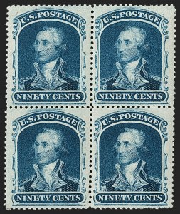 Sale 1234, Lot 68, 1857-60 Issue (Scott 18-39)