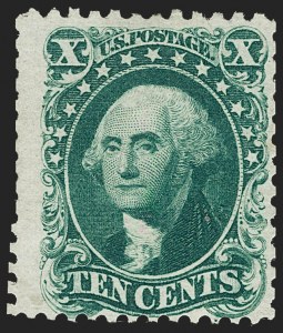 Sale 1234, Lot 71, 1875 Reprint of 1857-60 Issue (Scott 40-47)