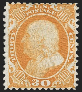 Sale 1234, Lot 74, 1875 Reprint of 1857-60 Issue (Scott 40-47)