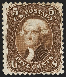 Sale 1234, Lot 78, 1861-66 Issue (Scott 56-78)