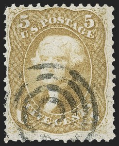 Sale 1234, Lot 89, 1861-66 Issue (Scott 56-78)