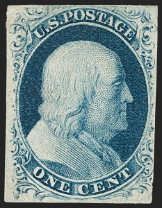 Sale 1235, Lot 1008, 1851-56 Issue (Scott 6-17)