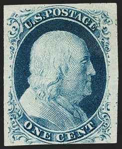 Sale 1235, Lot 1009, 1851-56 Issue (Scott 6-17)