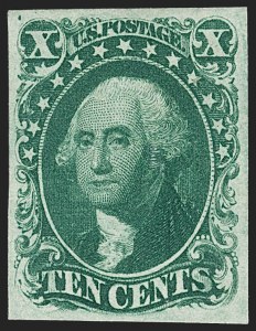 Sale 1235, Lot 1012, 1851-56 Issue (Scott 6-17)