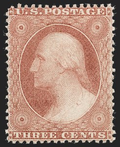 Sale 1235, Lot 1021, 1857-60 Issue (Scott 18-39)